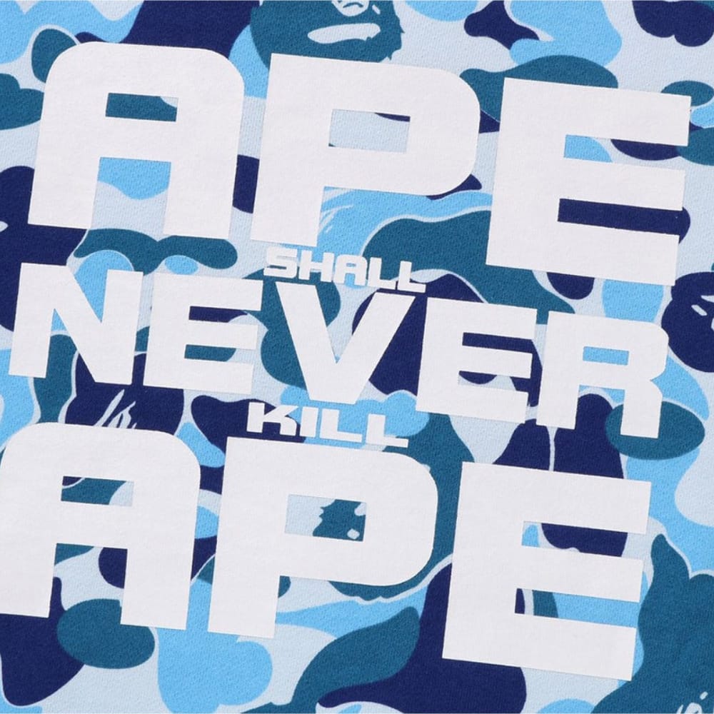 Bape Blue Camo Sweatshirt