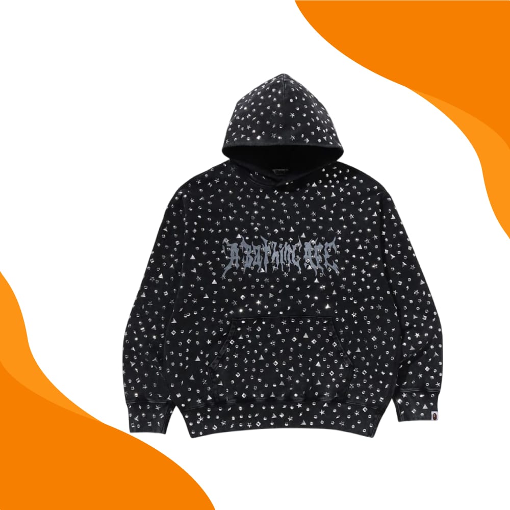 Bape Logo Pullover Hoodie