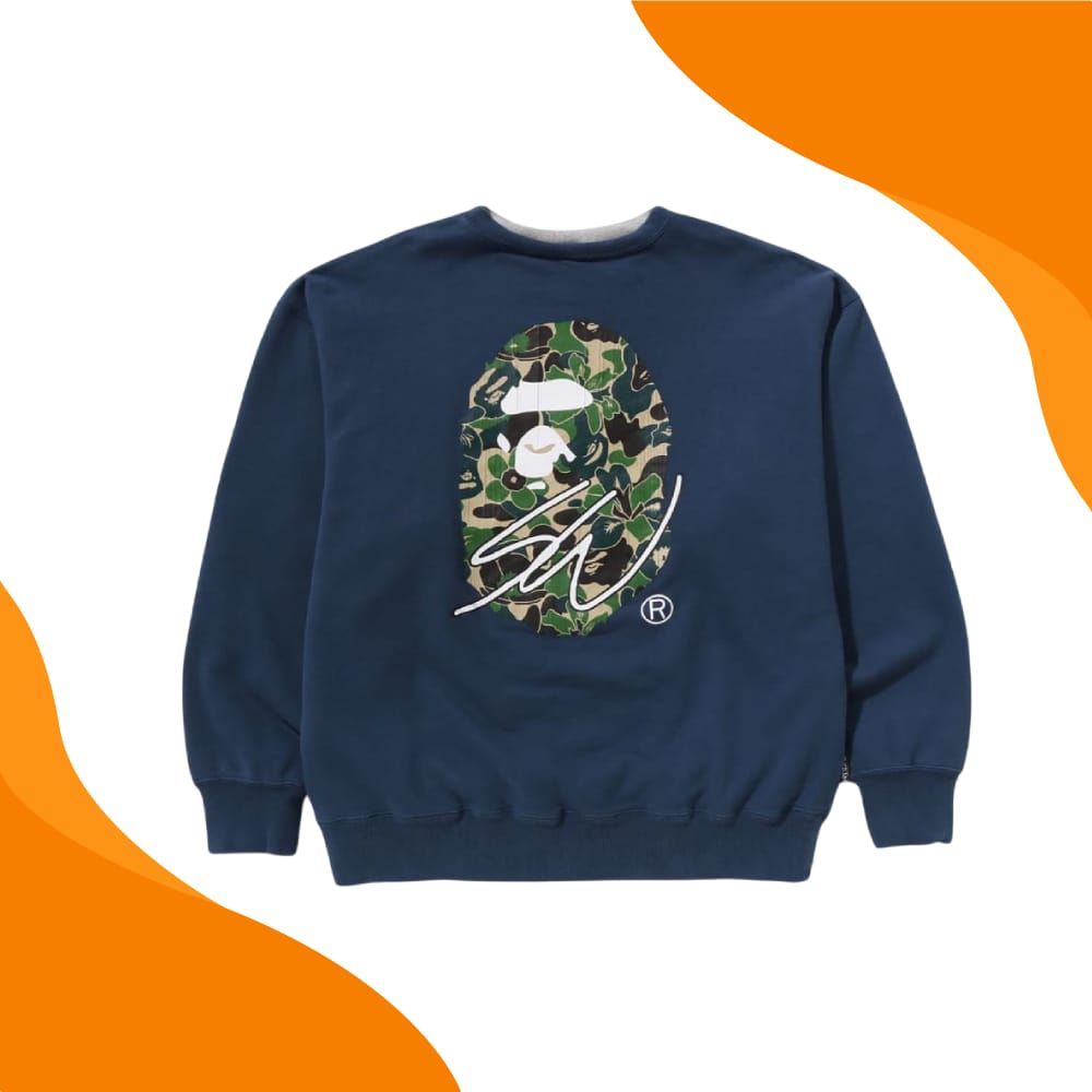 Bape Sweatshirt Blue