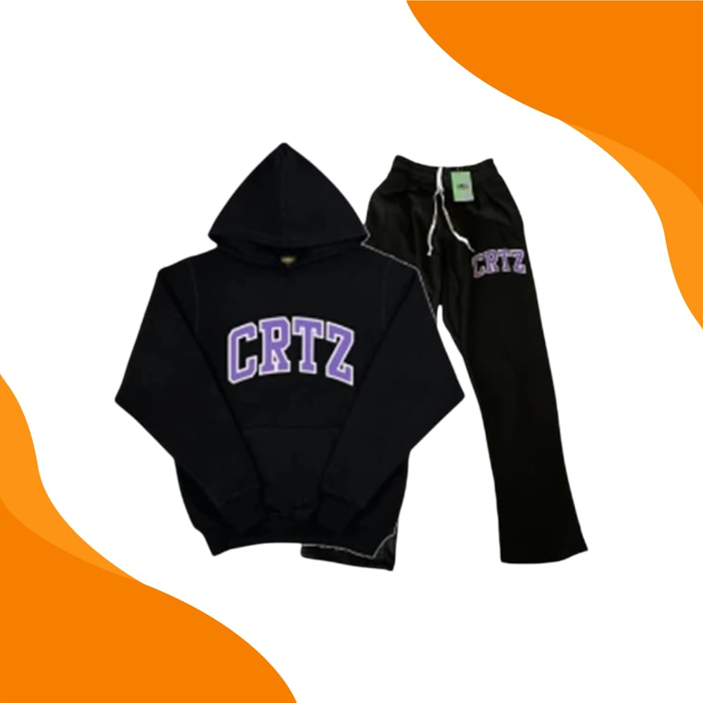 Black Corteiz Tracksuit