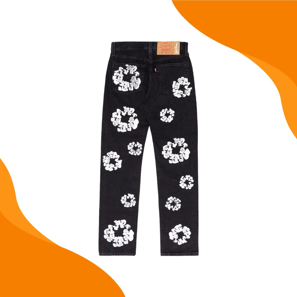 Black Denim Tears Jeans