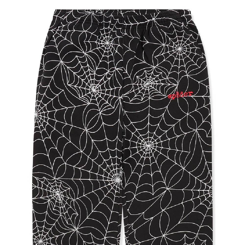 Sp5der Black Sweatpants