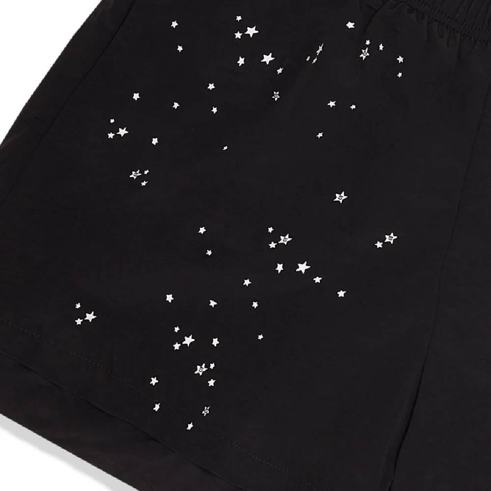Black Sp5der Shorts