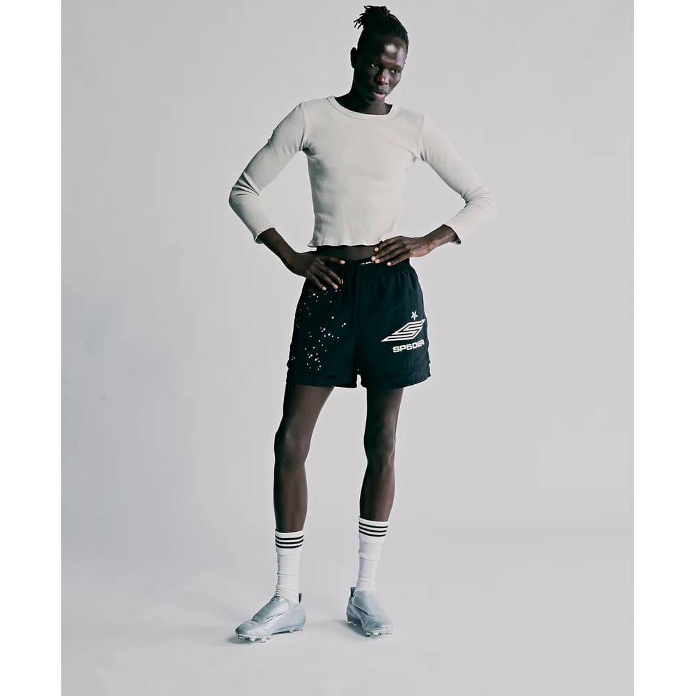 Black Sp5der Shorts