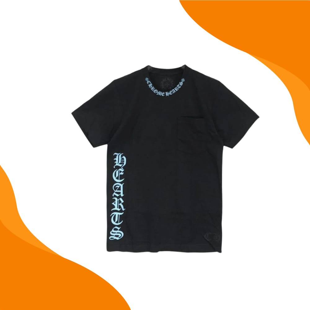 Black and Blue Chrome Hearts Shirt