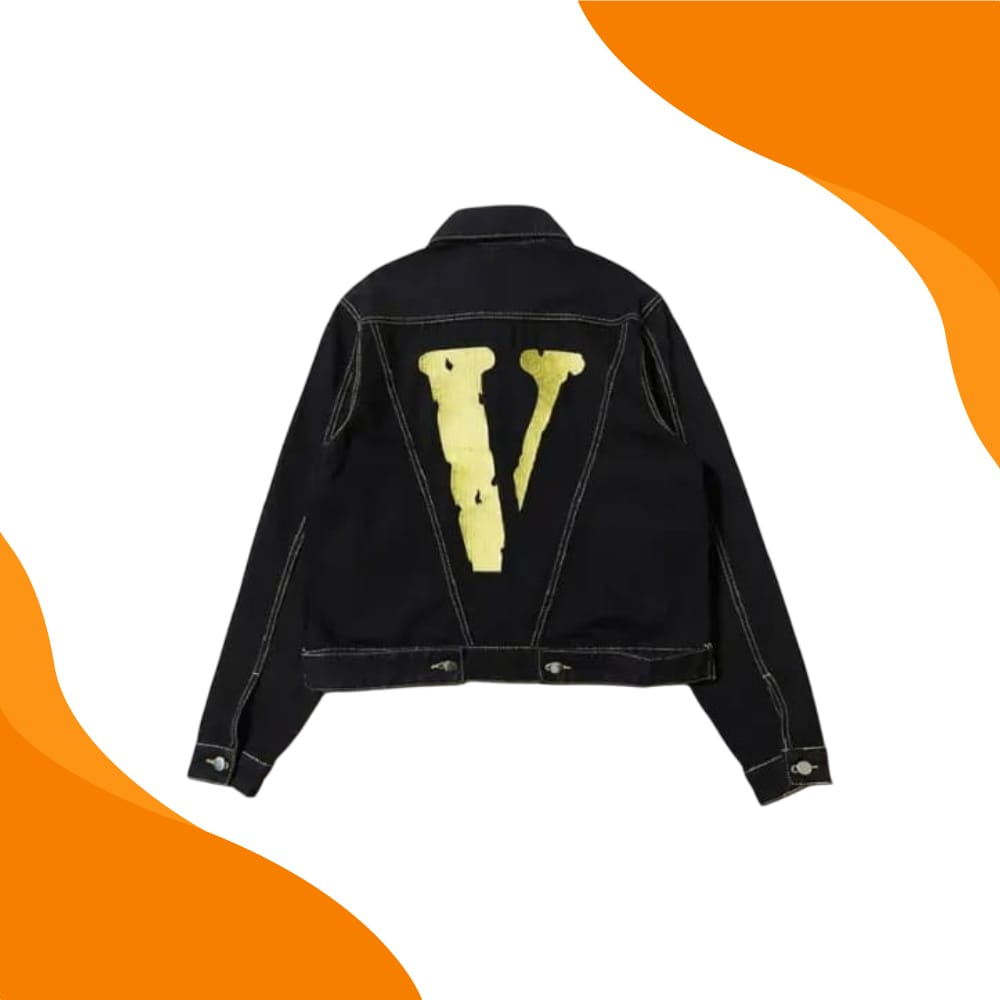 Black and White Vlone Jacket