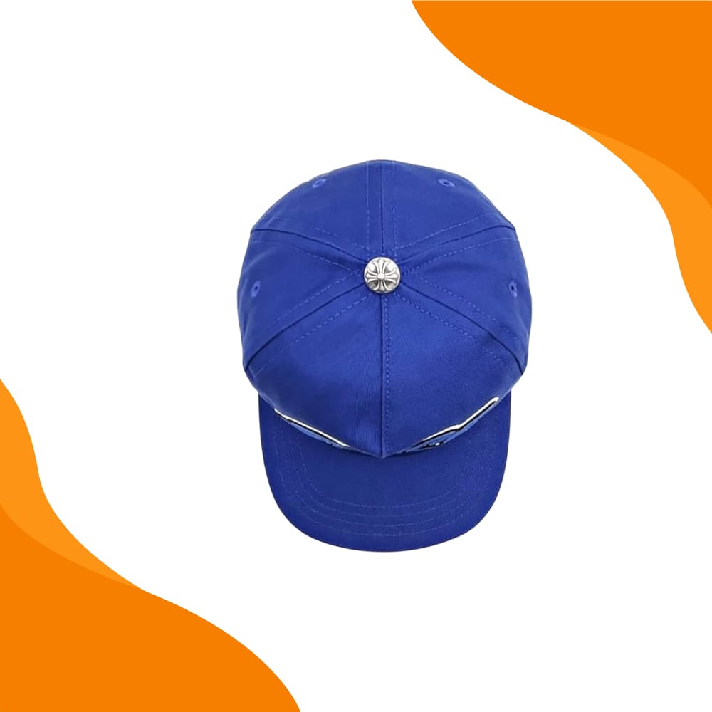 Blue Chrome Hearts Hat