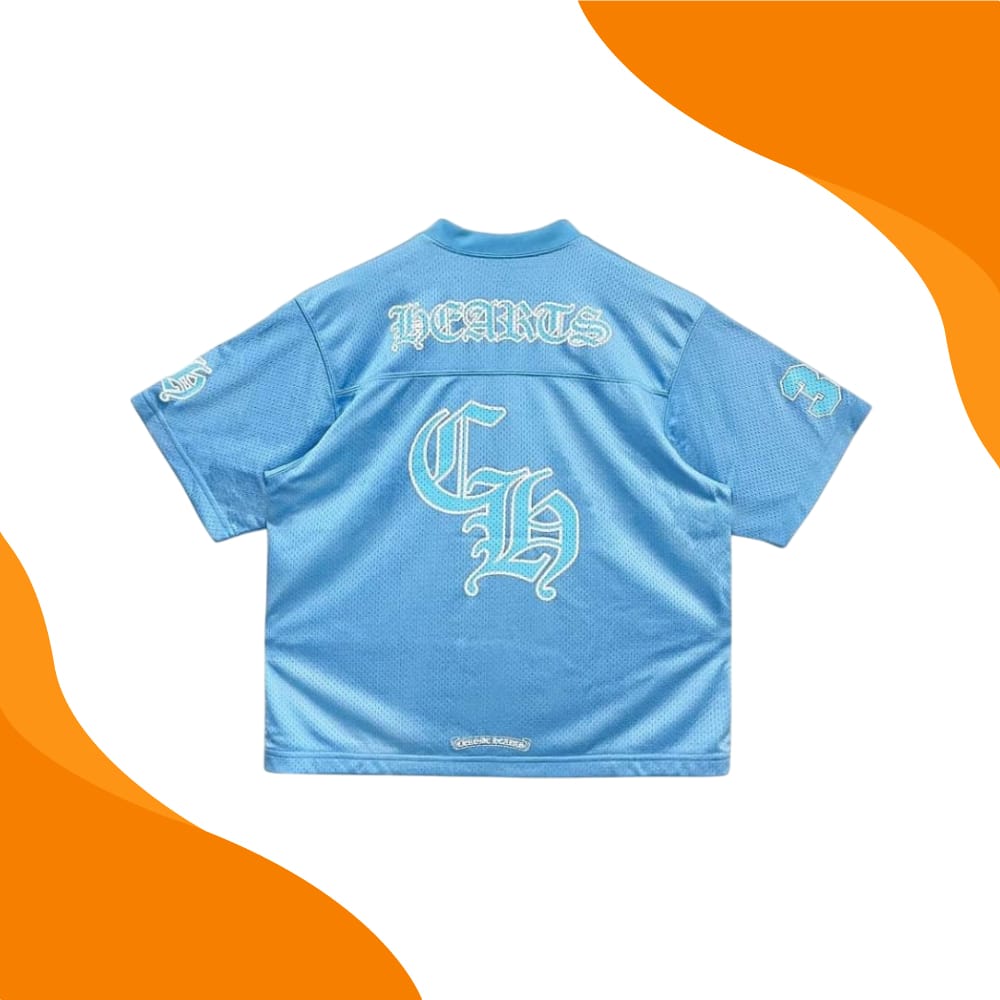 Blue Chrome Hearts Tee