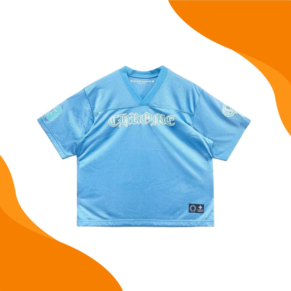 Blue Chrome Hearts Tee