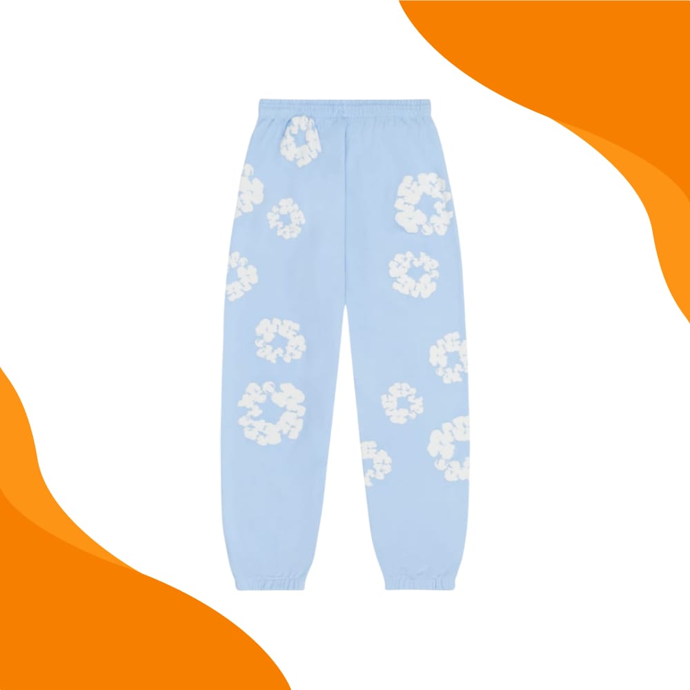 Blue Denim Tears Sweatpants