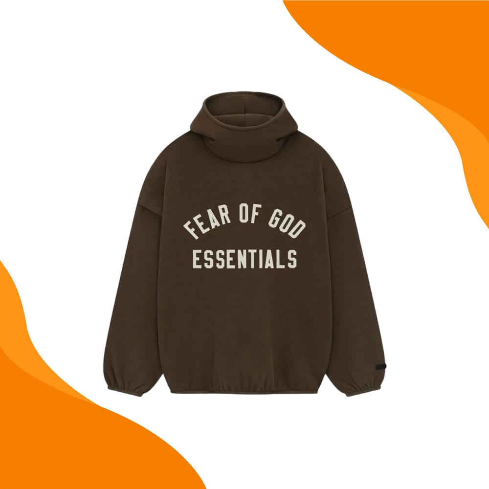 Brown Essentials Hoodie