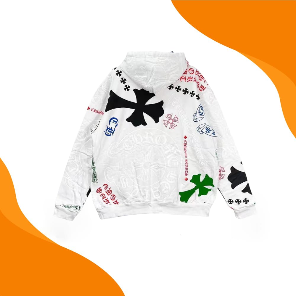 Chrome Hearts Multi Cross & Horseshoe Hoodie