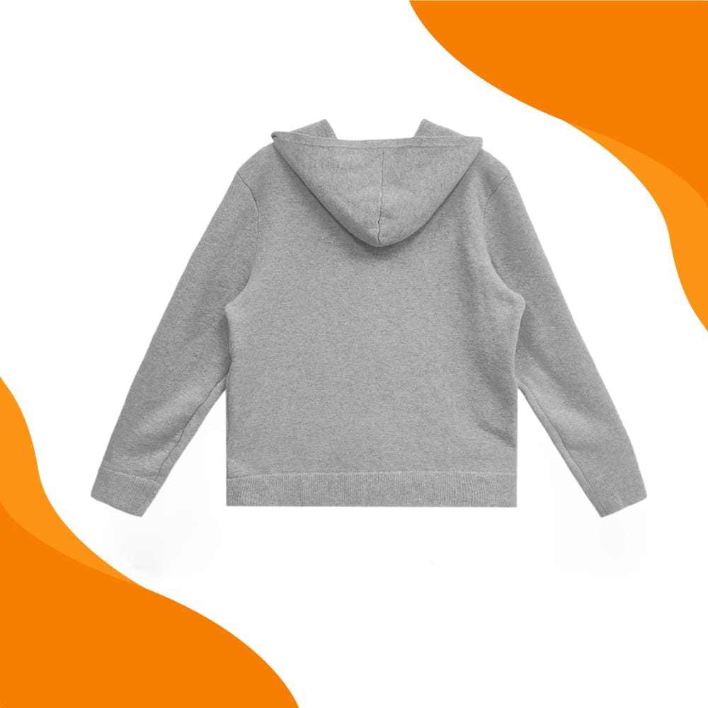 Chrome Hearts Embroidered Grey Sweater Hoodie