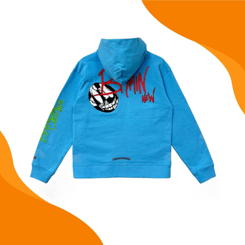 Chrome Hearts Matty Boy Blew Me Blue Hoodie