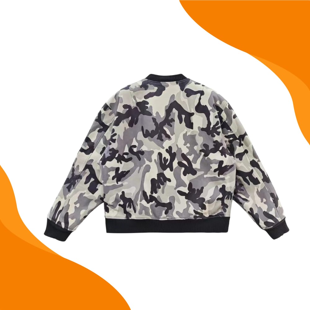 Chrome Hearts Camouflage Leather Jacket