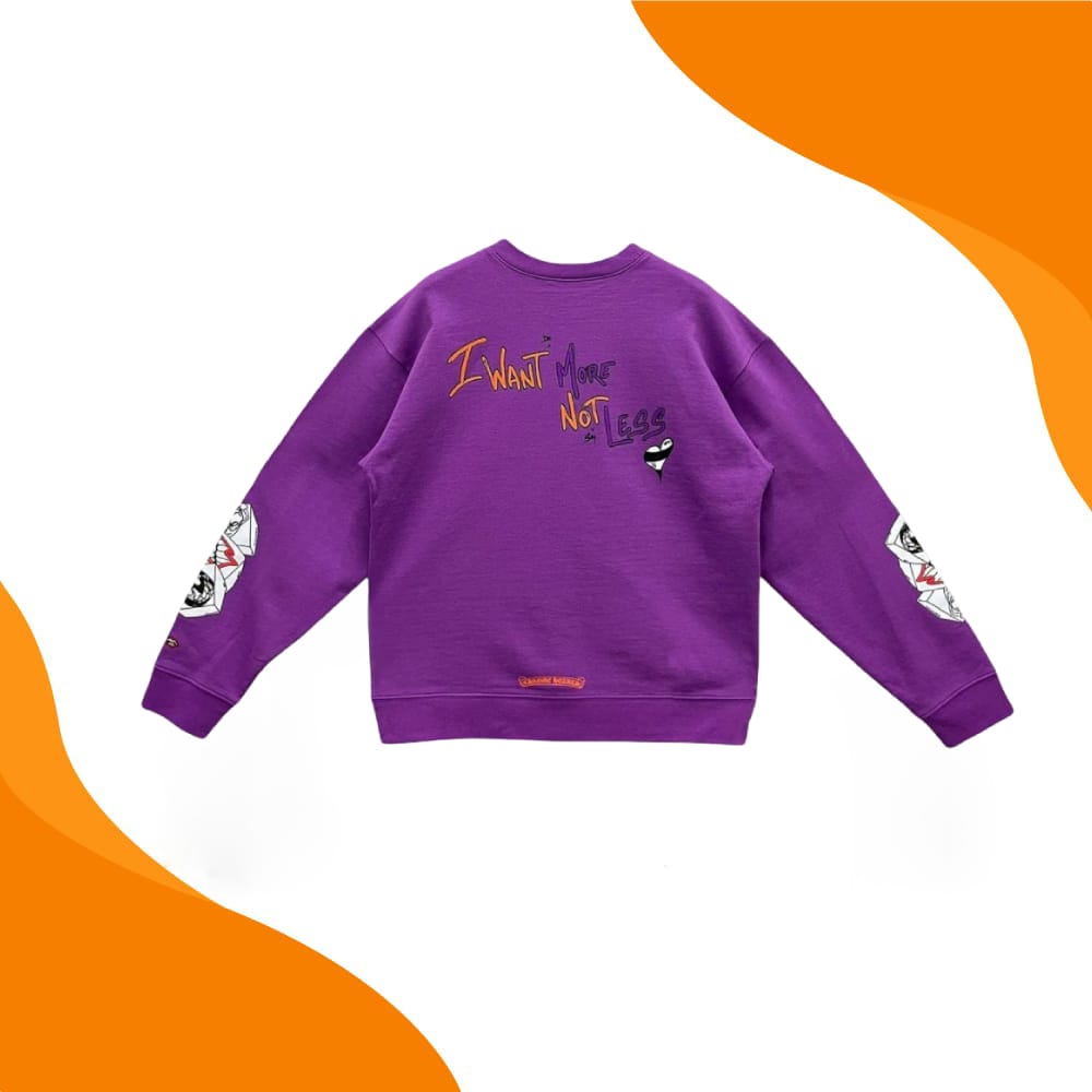 Chrome Hearts Matty Boy PURRELLE Graffiti Sweatshirt