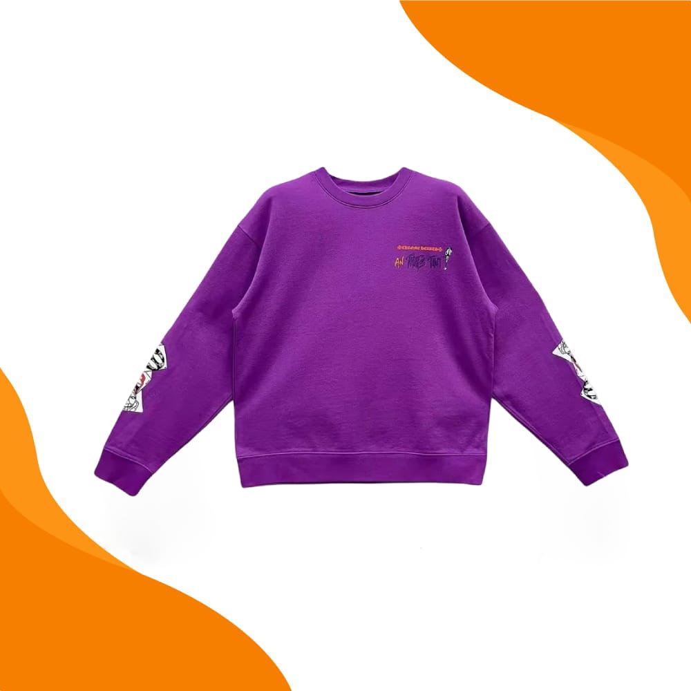 Chrome Hearts Matty Boy PURRELLE Graffiti Sweatshirt