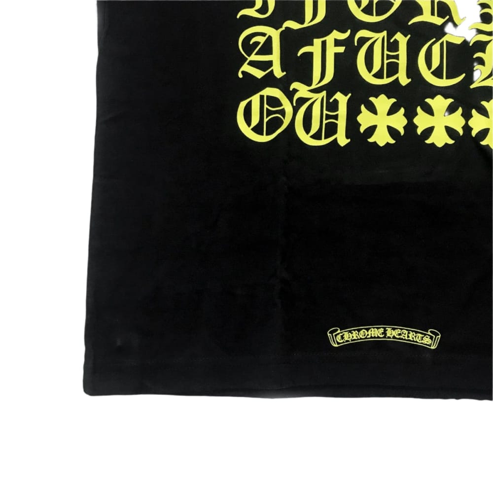Black and Yellow Chrome Hearts Shirt
