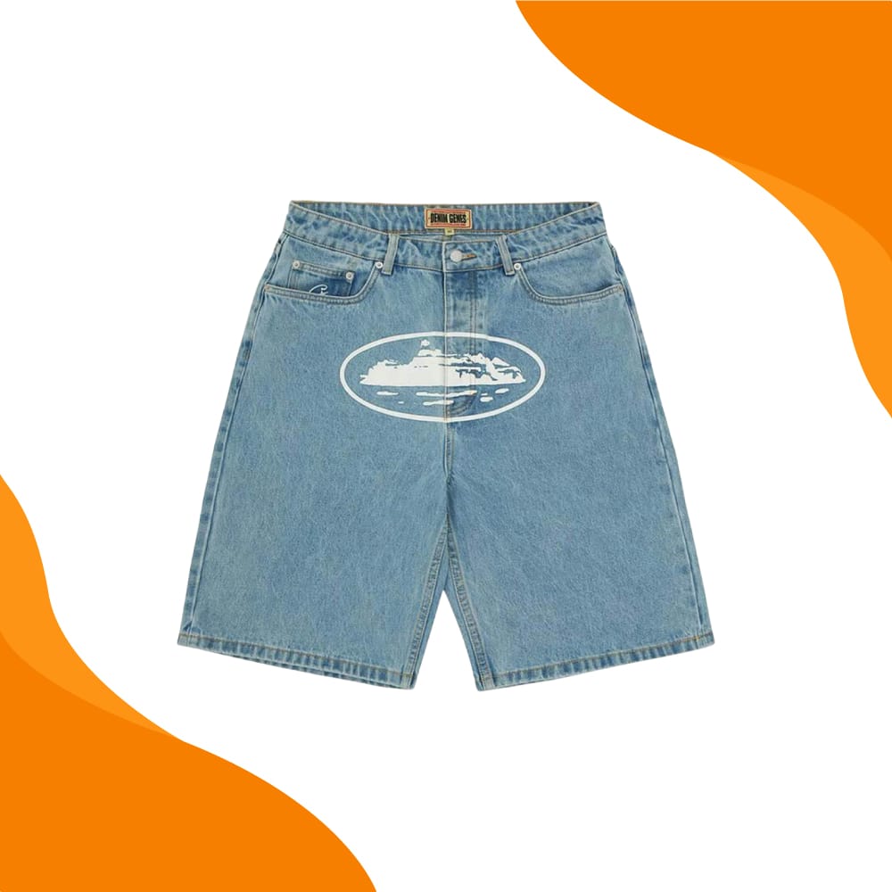 Corteiz Denim Shorts