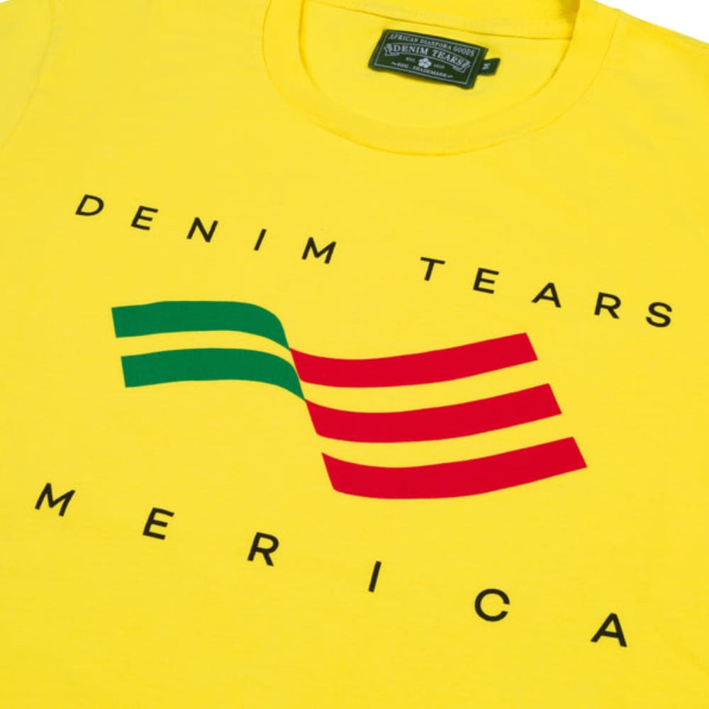 Yellow Denim Tears Shirt
