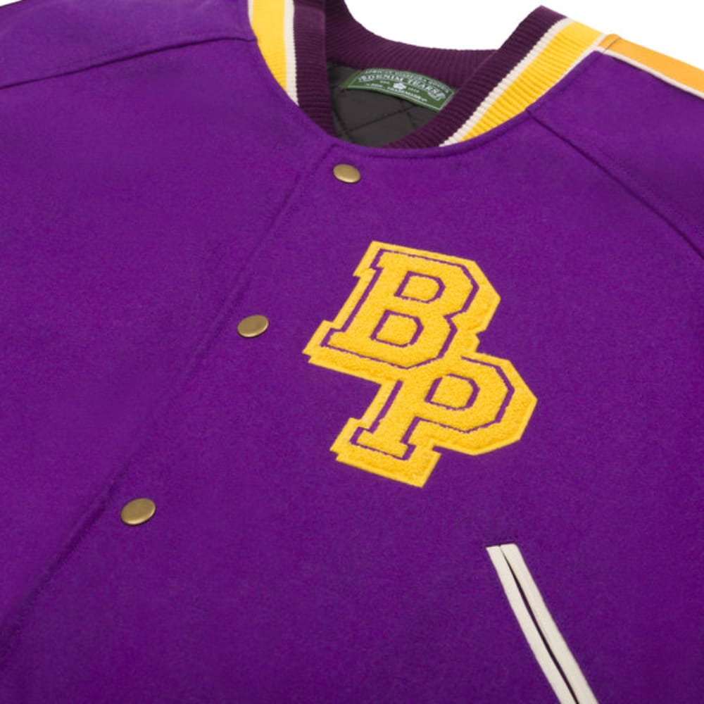 Denim Tears Come Out Fighting Varsity Jacket