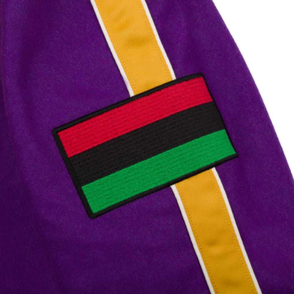 Denim Tears Come Out Fighting Varsity Jacket