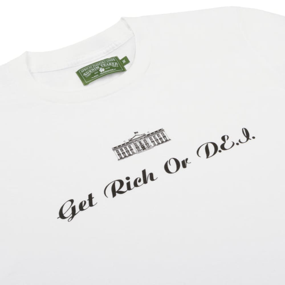 Denim Tears White T Shirt