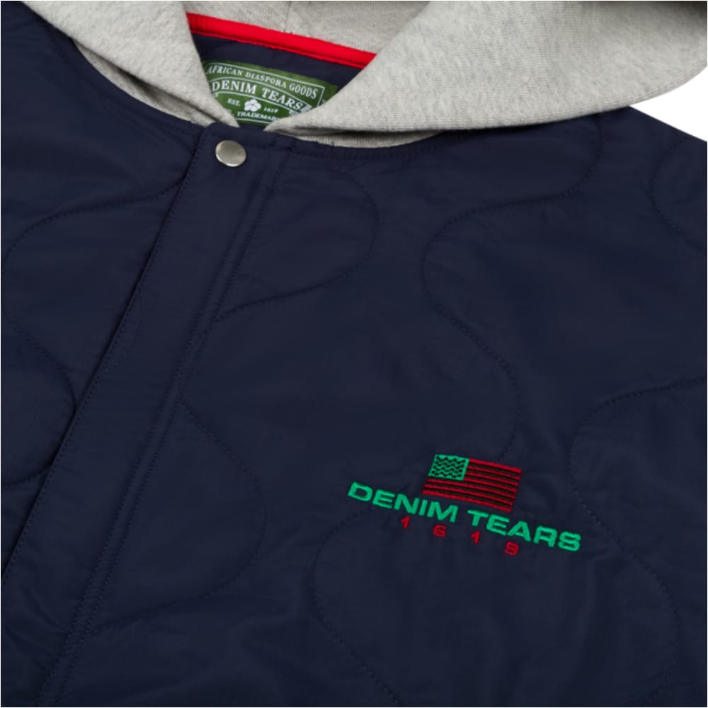 Denim Tears Nylon Onion Jacket Navy