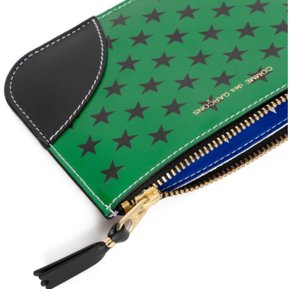 Denim Tears Pan African American Flag Zip Pouch