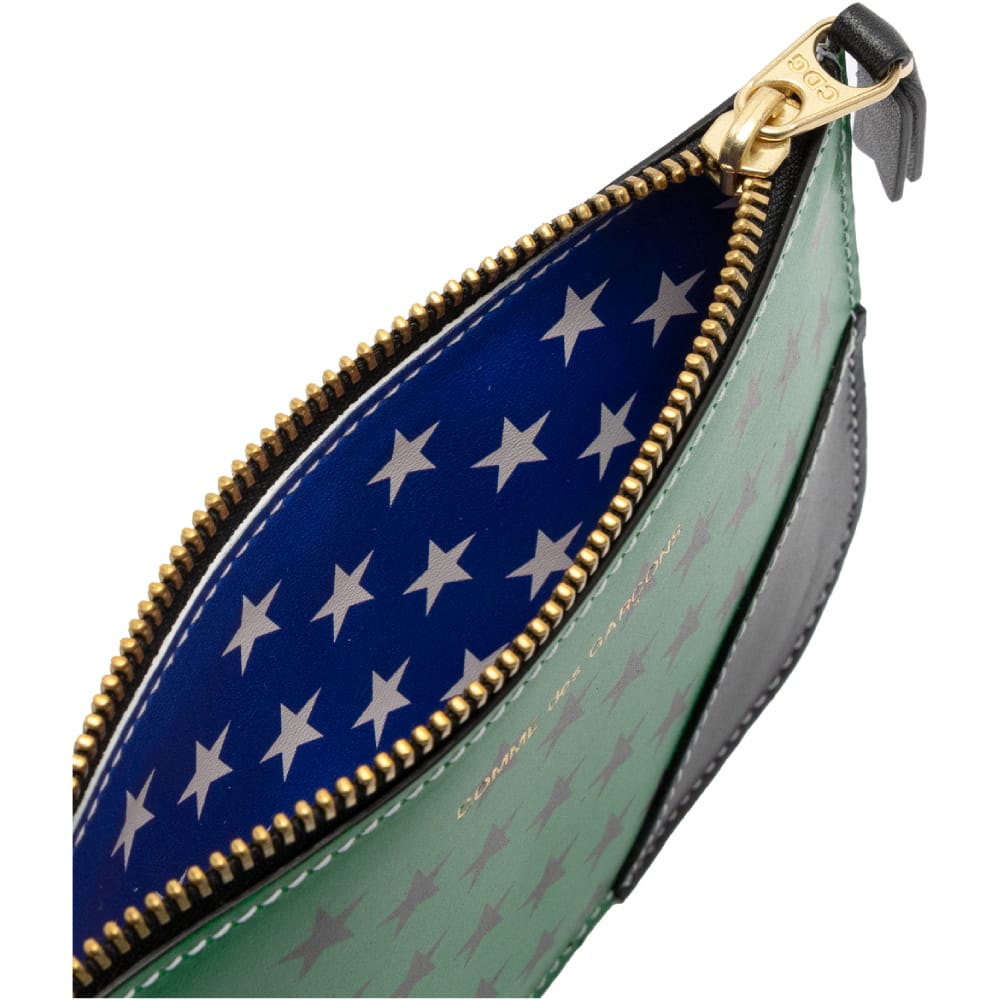 Denim Tears Pan African American Flag Zip Pouch