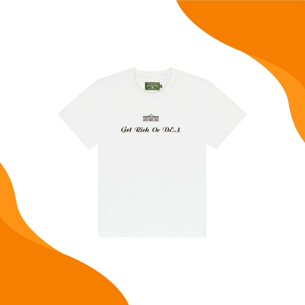 Denim Tears White T Shirt