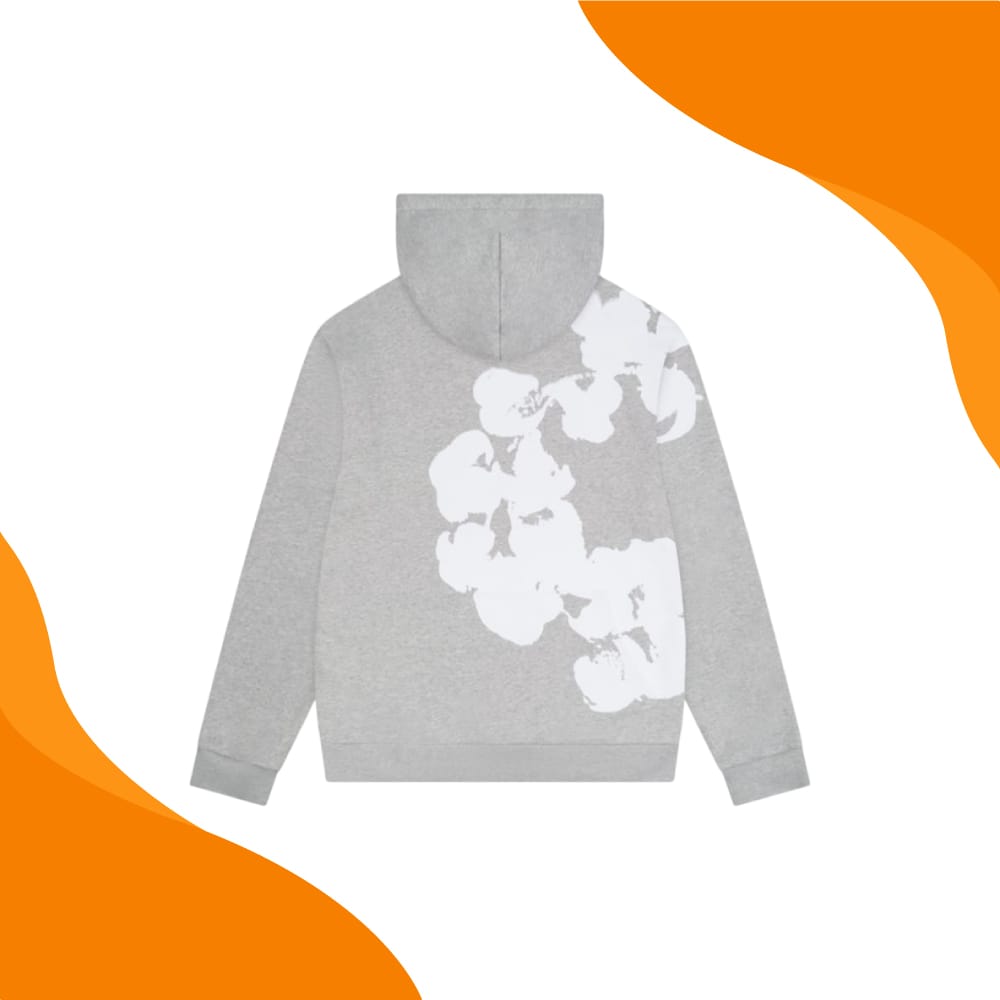 Denim Tears Wreath Hoodie Grey
