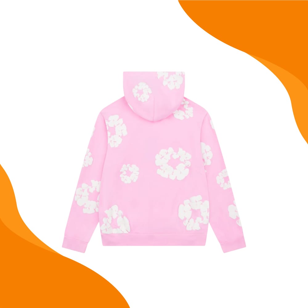 Denim Tears Wreath Hoodie Pink