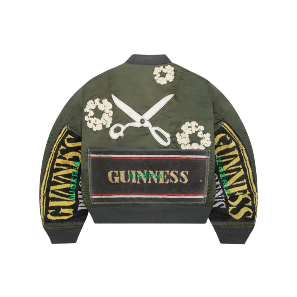 Denim Tears X Delicate Unit Bomber Jacket Green