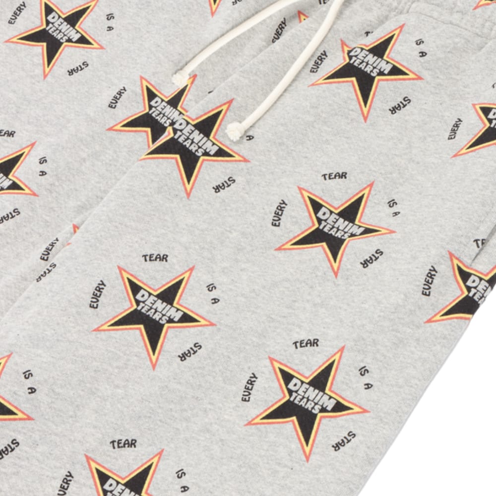 Every Tear Is A Star Sweatpants Grey