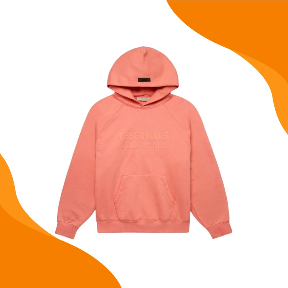 Fear of God Essentials Hoodie Pink