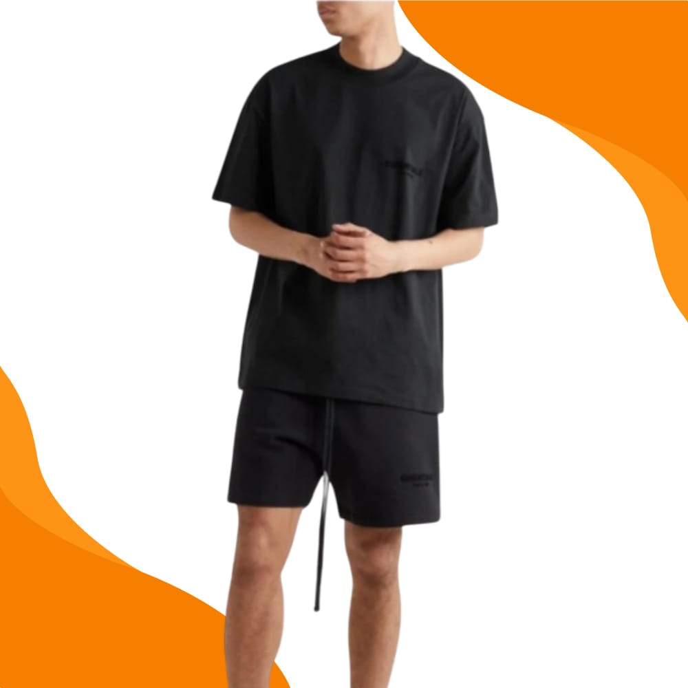 Fear of God Essentials Short Set Black (SS22)