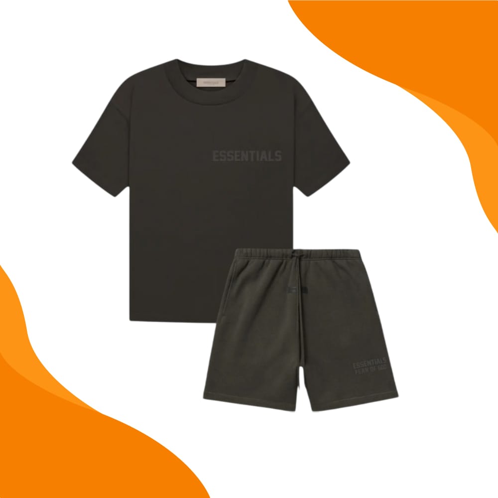 Fear of God Essentials Short Set Off Black (FW22)