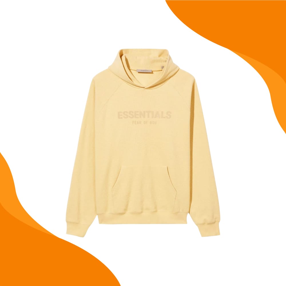 Fear of God Essentials Yellow Hoodie