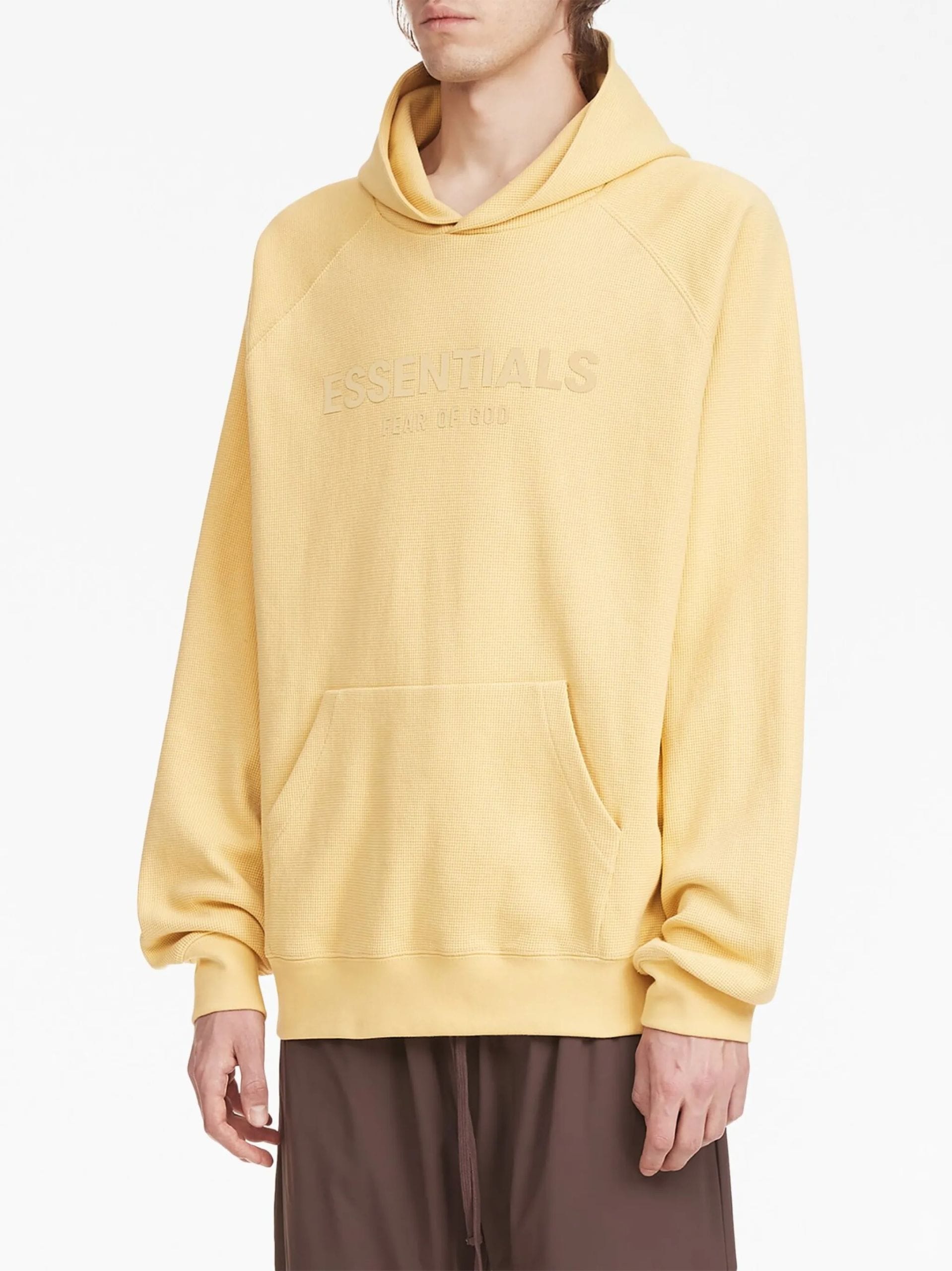 Fear of God Essentials Yellow Hoodie