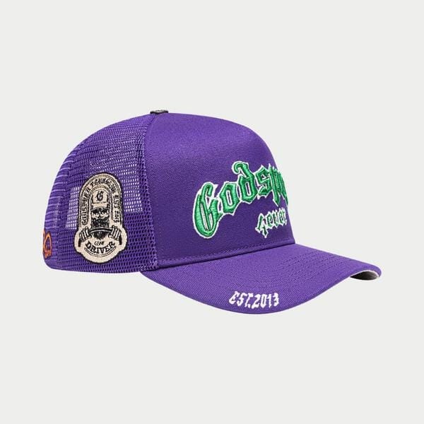 Godspeed Forever Trucker Hat Purple