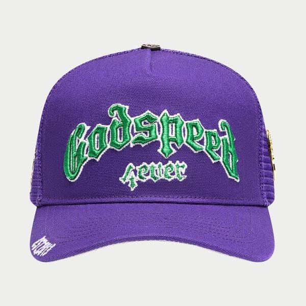 Godspeed Forever Trucker Hat Purple