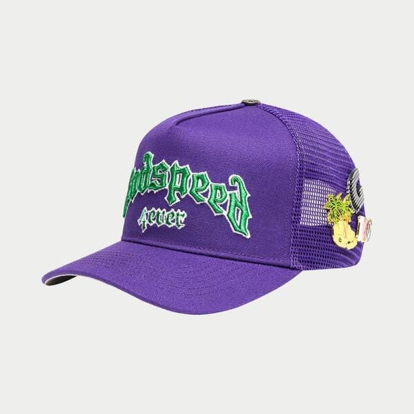 Godspeed Forever Trucker Hat Purple