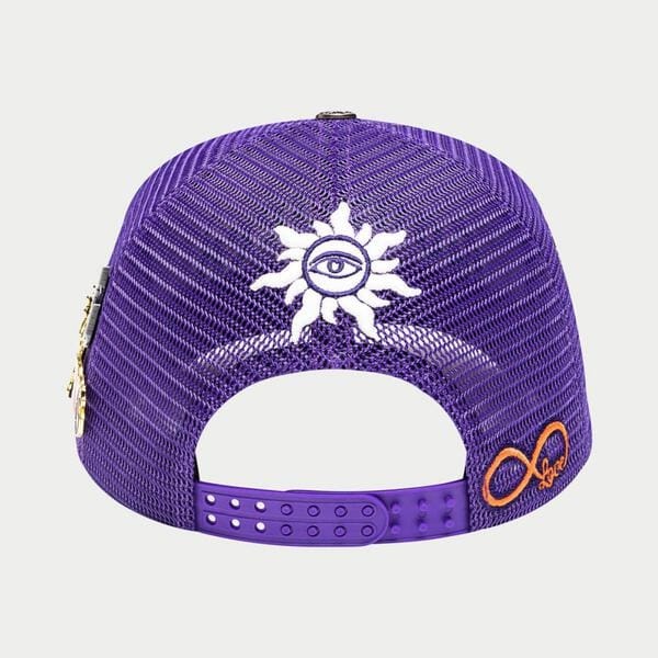 Godspeed Forever Trucker Hat Purple