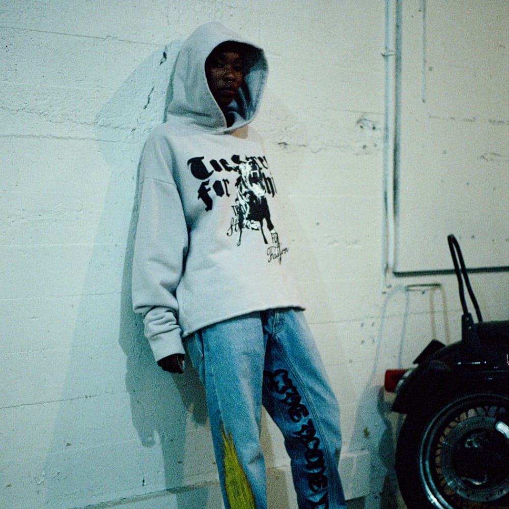 Gray Vlone Hoodie