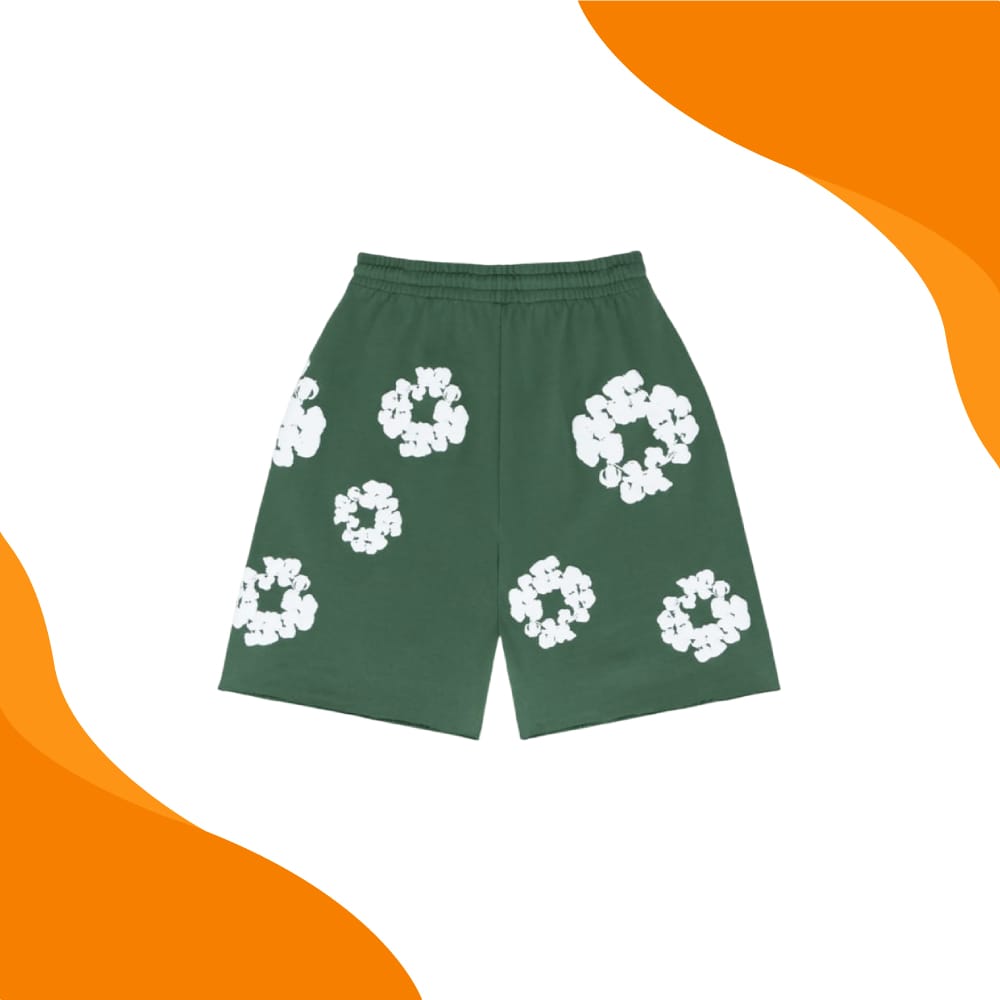 Green Denim Tears Shorts