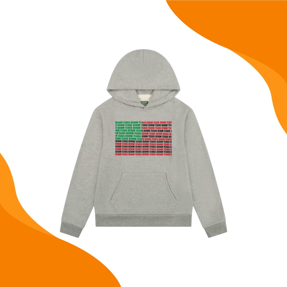 Grey Denim Tears Hoodie