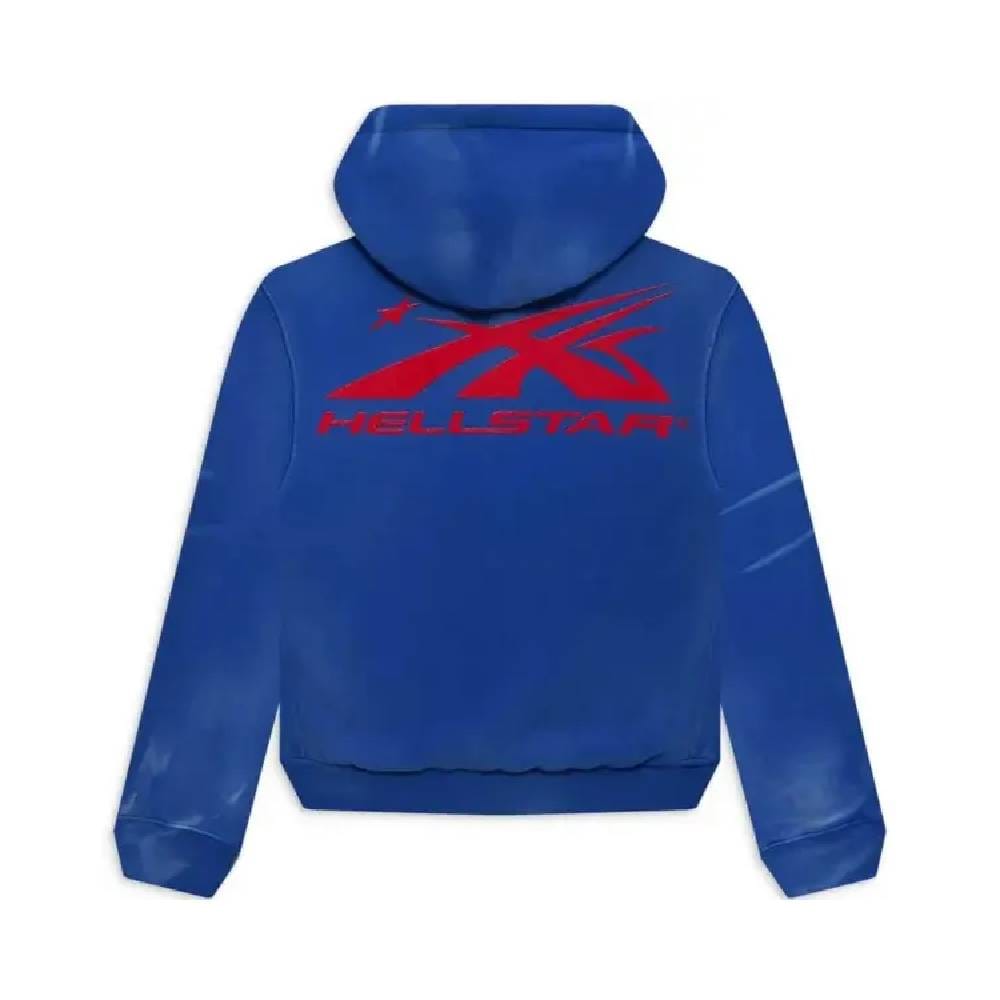 Blue Hellstar Hoodie