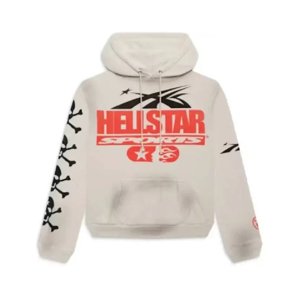 Black Red and White Hellstar Hoodie