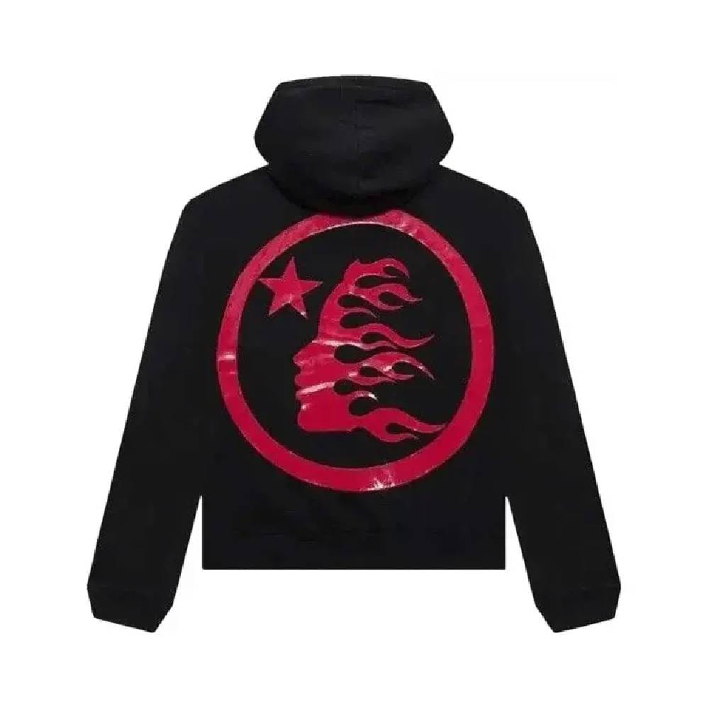 Hellstar Hoodie Black and Red